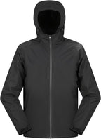 Elektrisch beheizbare Softshell-Windjacke, wasserdicht und leicht, mit 5 Heizzonen und 3 Heizstufen. Maschinenwaschbar. Damen / Herren