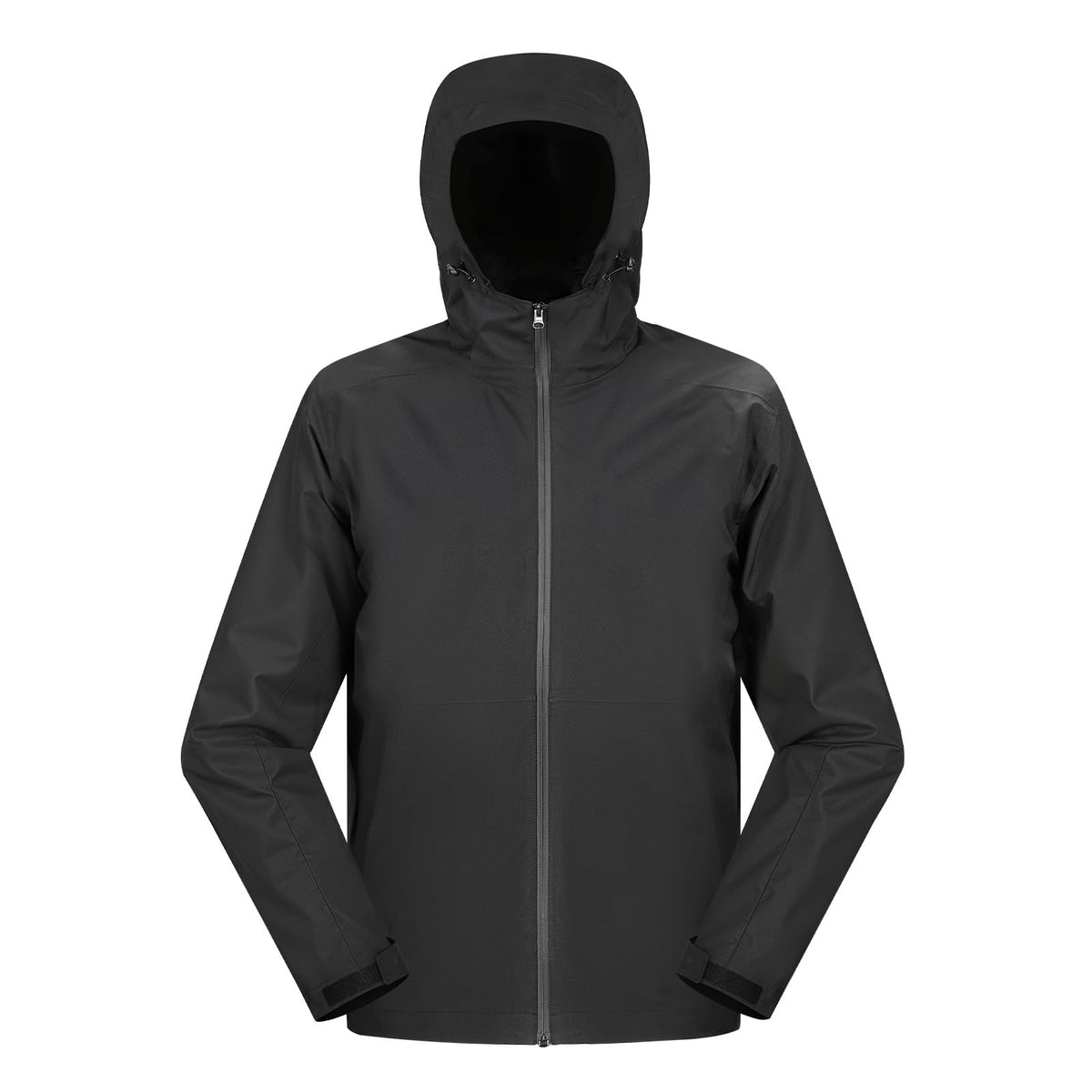 Elektrisch beheizbare Softshell-Windjacke, wasserdicht und leicht, mit 5 Heizzonen und 3 Heizstufen. Maschinenwaschbar. Damen / Herren