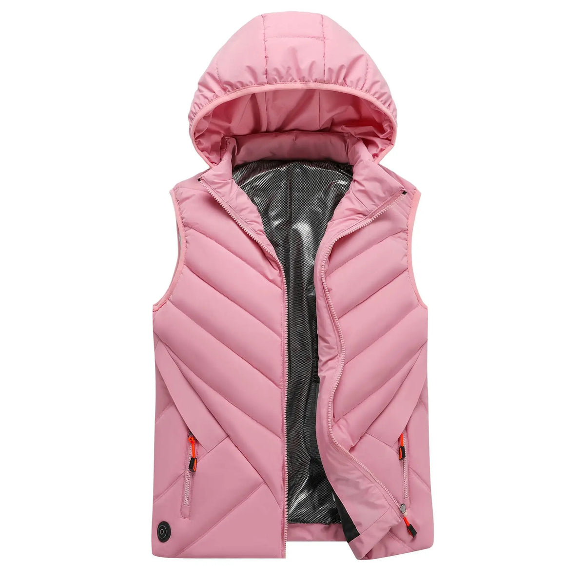 Gilet Chauffant à Capuche Unisexe - 11 Zones de Chaleur USB