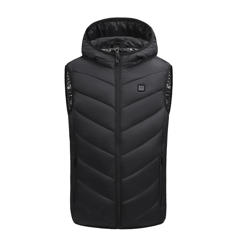 Gilet Chauffant à Capuche Enfant - 8 Zones Thermiques USB