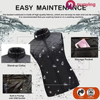Veste sans manches chauffante femme - Graphène USB