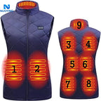Veste sans manches chauffante femme - Graphène USB