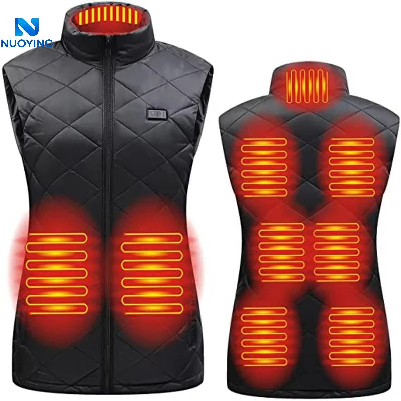 Veste sans manches chauffante femme - Graphène USB