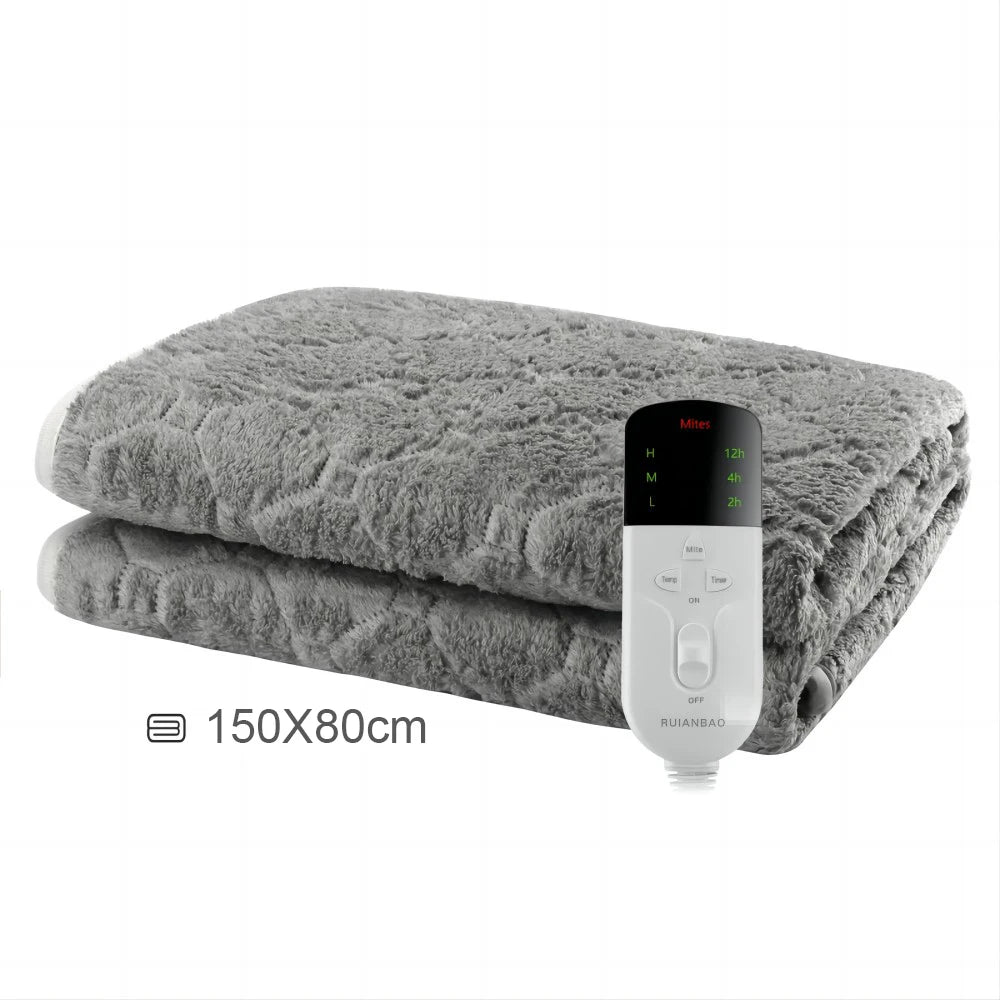 Surmatelas chauffant double épaisseur (150×80 cm)