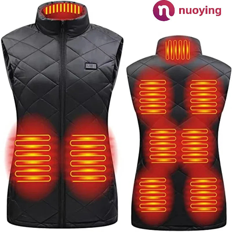 Veste sans manches chauffante femme - Graphène USB