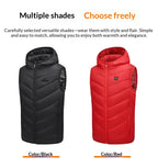 Gilet Chauffant à Capuche Enfant - 8 Zones Thermiques USB