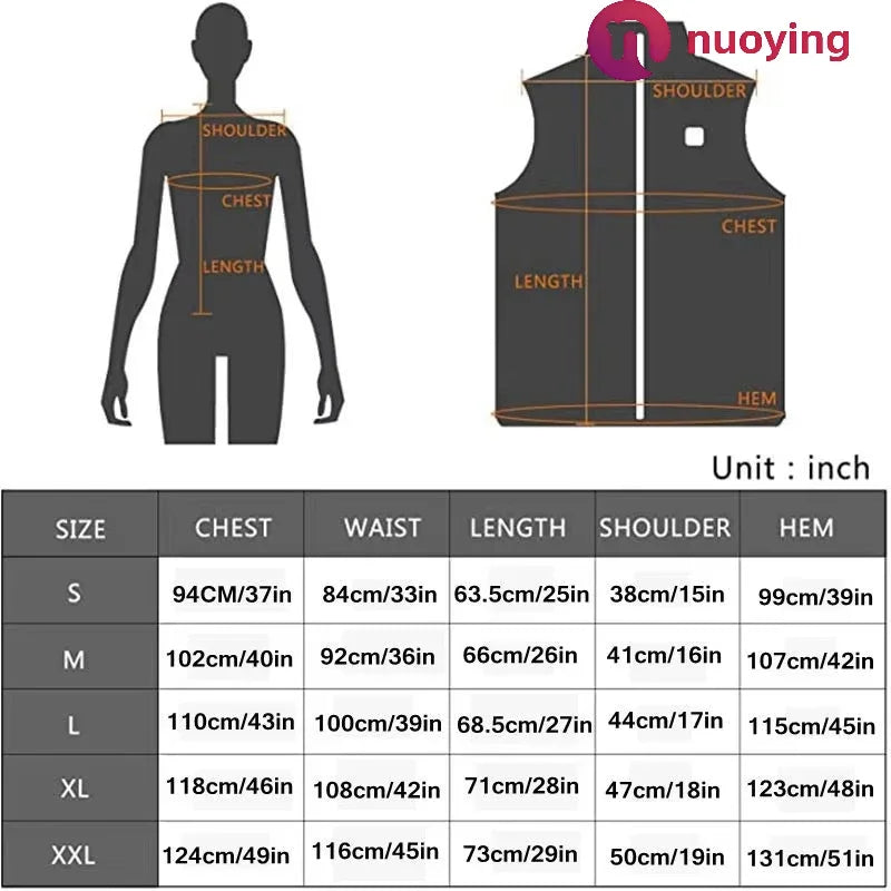 Veste sans manches chauffante femme - Graphène USB