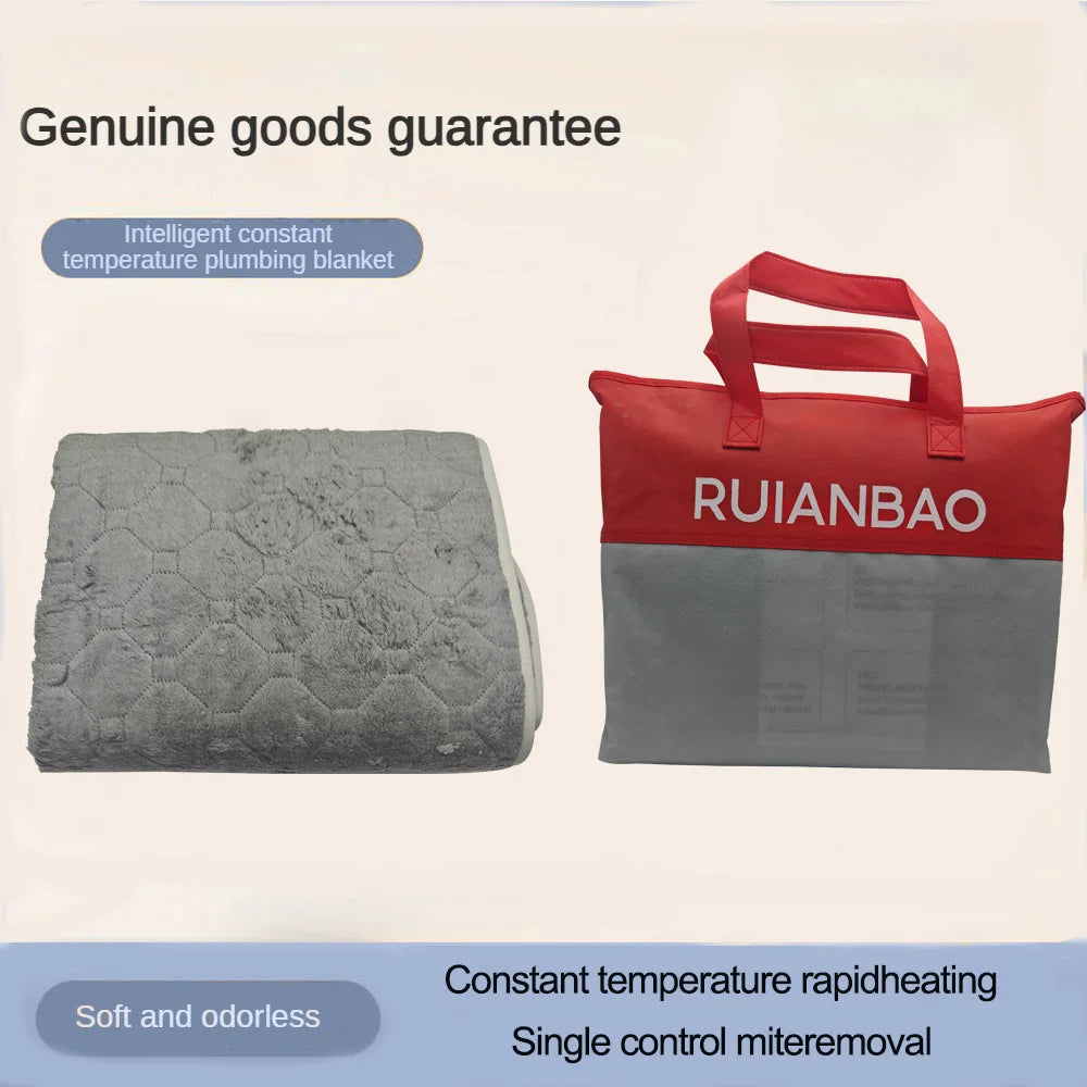 Surmatelas chauffant double épaisseur (150×80 cm)