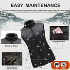 Veste sans manches chauffante femme - Graphène USB