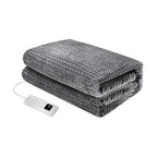 Grande couverture chauffante en flanelle douce - 9 niveaux (160×130 cm)